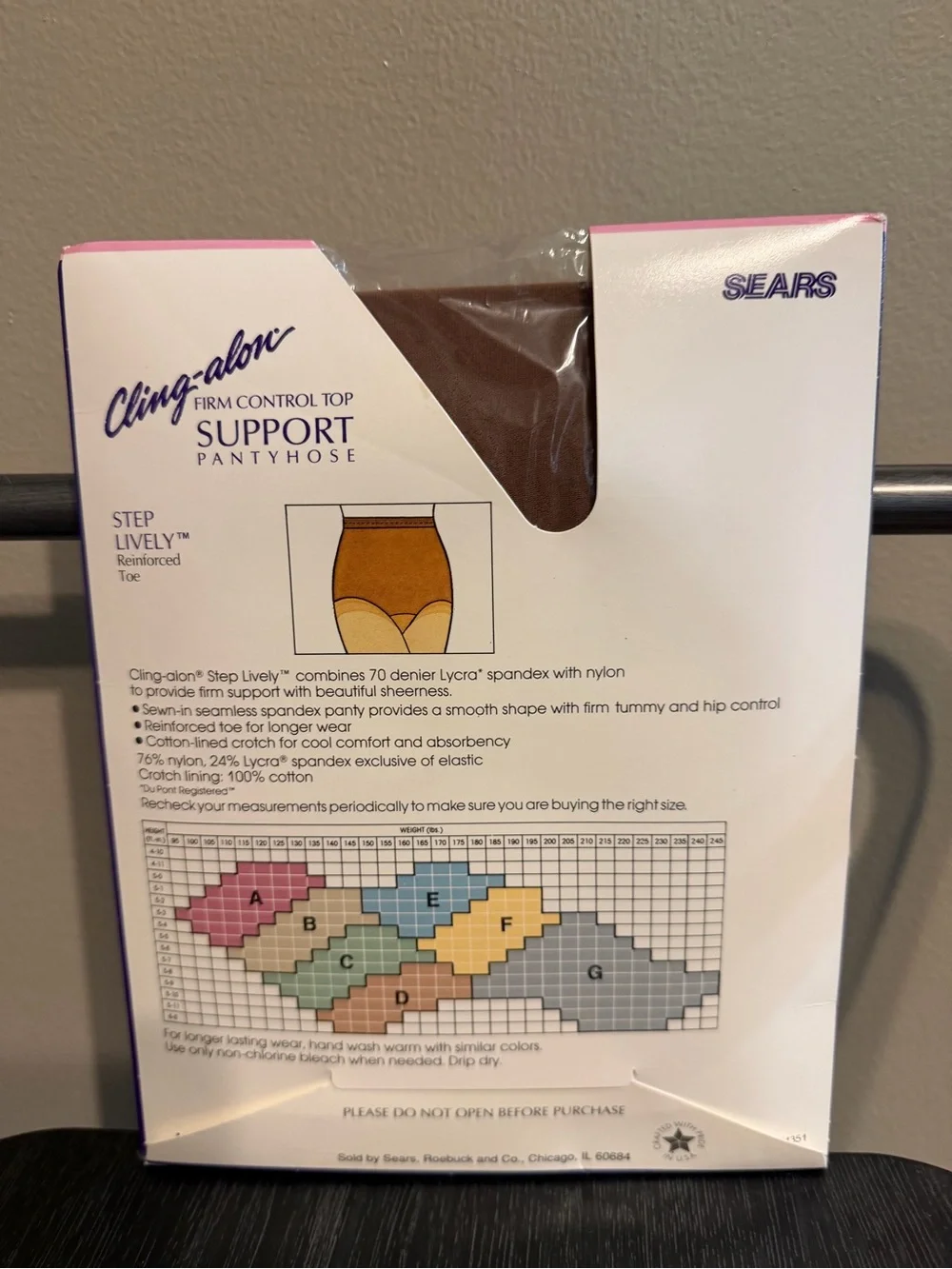 Sears vintage cling
